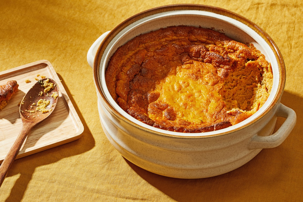  Pumpkin Spoon Bread. Photo by Tom McCorkle for The Washington Post. 