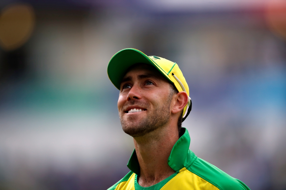 FILE PHOTO: Cricket - ICC Cricket World Cup Semi Final - Australia v England - Edgbaston, Birmingham, Britain - July 11, 2019 Australia's Glenn Maxwell Reuters