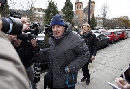 Boris Johnson in London, Britain, February 21, 2016. Reuters / Peter Nicholls