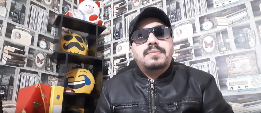 The YouTuber Mohamed Sekkaki, known as 