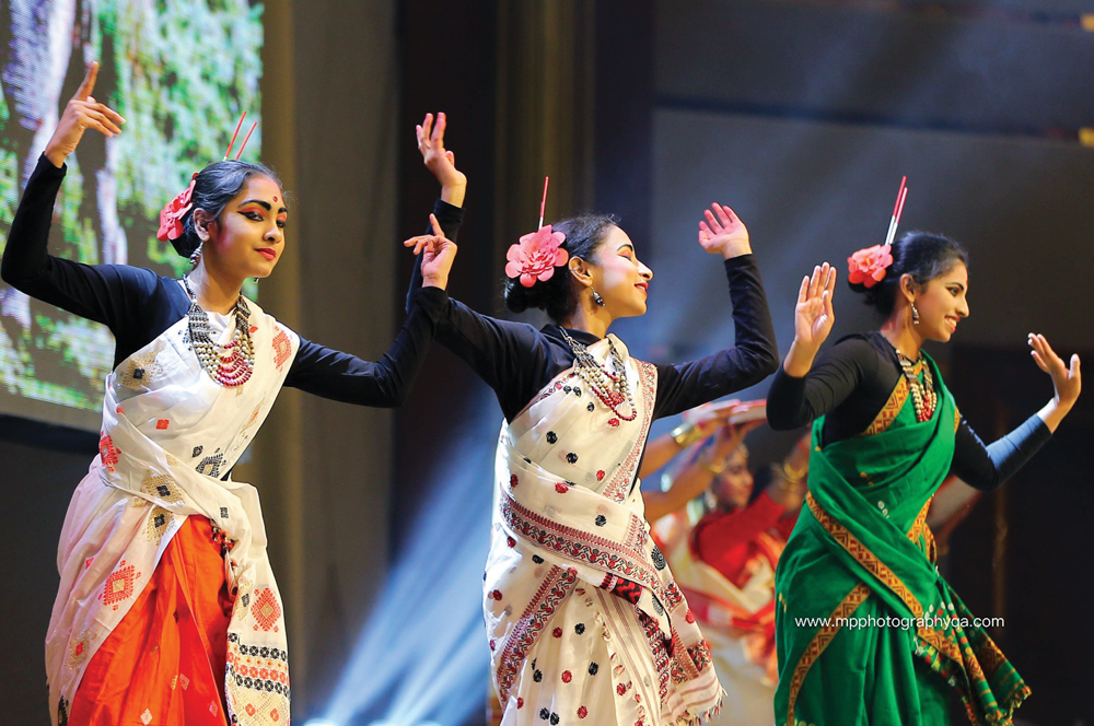 DPS-MIS students during the celebration of 71st Republic Day of India.