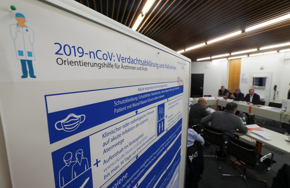  The members of the coronavirus crisis management group 