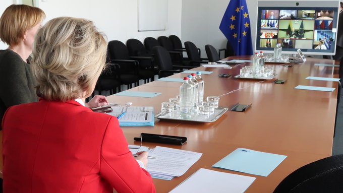 Twitter / Ursula von der Leyen (President of EU_Commission)