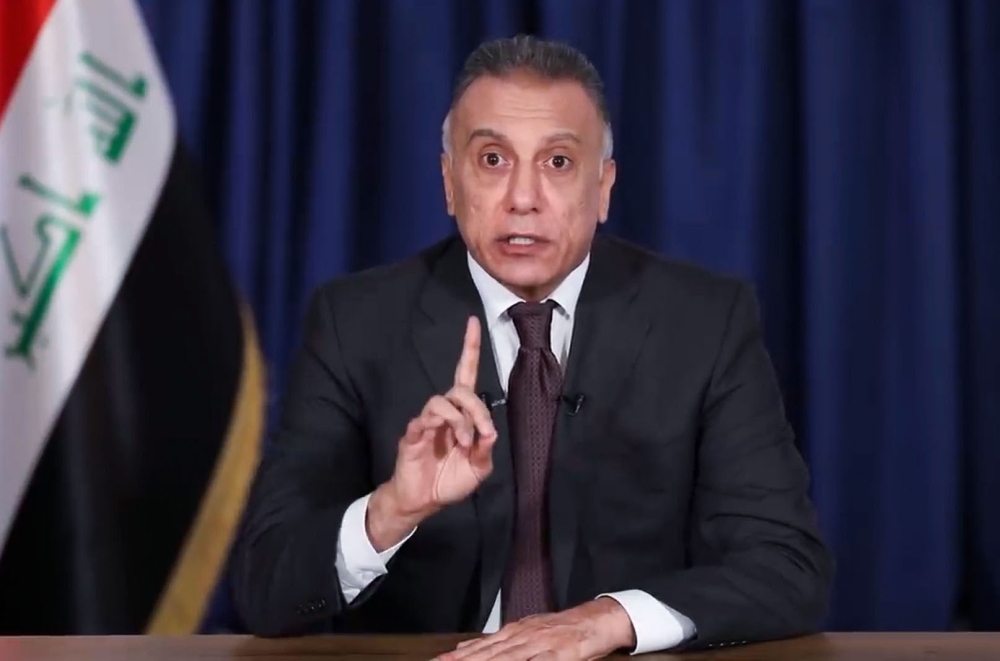 Prime Minister-designate Mustafa Kadhemi 
