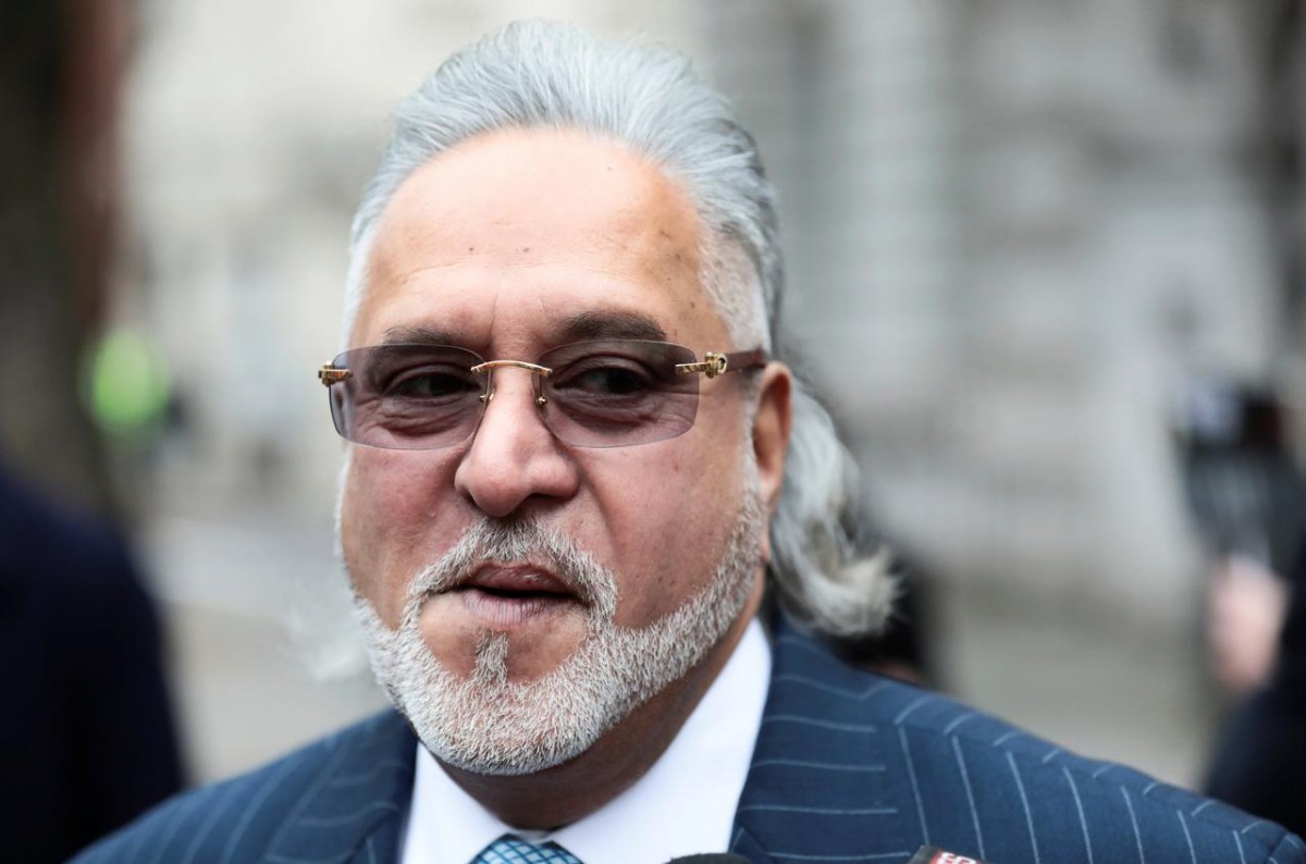 A 2017 Reuters file photo of Vijay Mallya at Westminster Magistrates Court in London, Britain