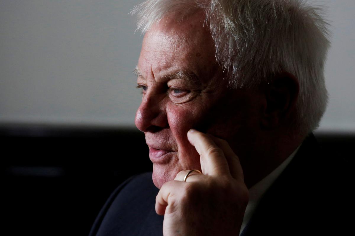 FILE PHOTO: Former Hong Kong governor Chris Patten in Hong Kong, China November 25, 2016. REUTERS/Bobby Yip/File Photo
