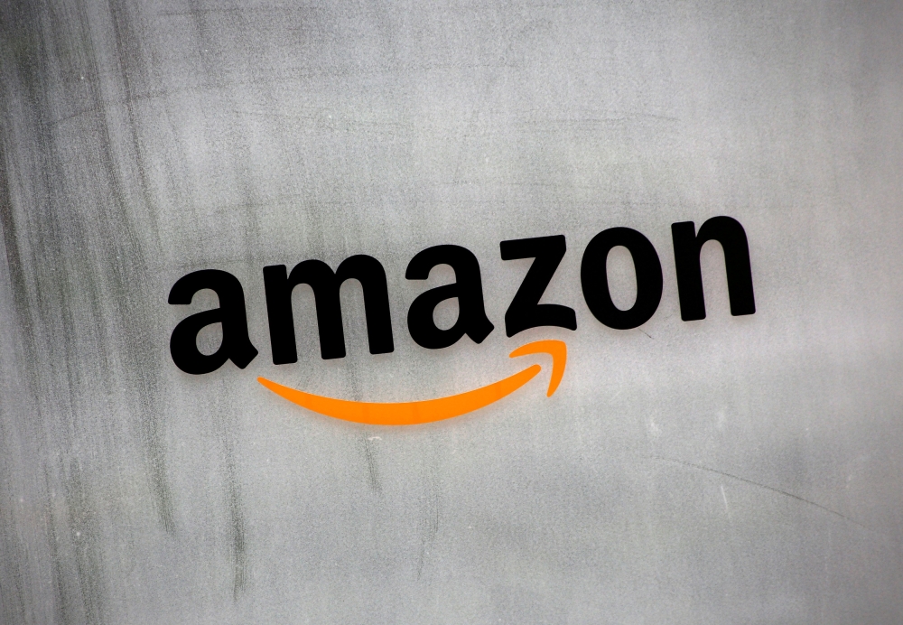 Amazon.com's logo is seen at Amazon Japan's office building in Tokyo, Japan, Aug. 8, 2016. REUTERS/Kim Kyung-Hoon/File Photo