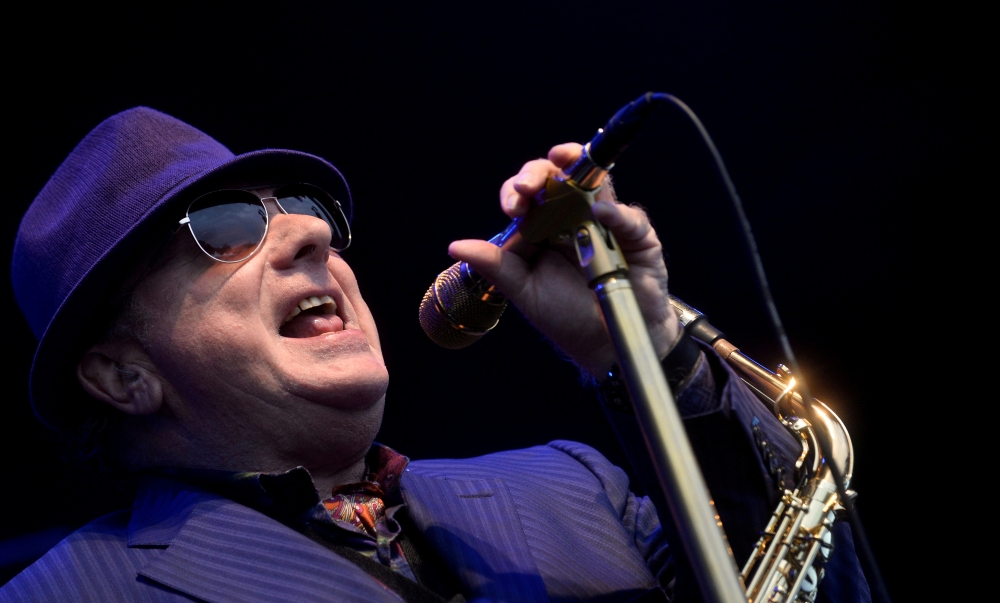 File photo: Northern Irish musician Van Morrison performs in Sondika, near Bilbao, northern Spain, June 2, 2017. Reuters/Vincent West/File Photo