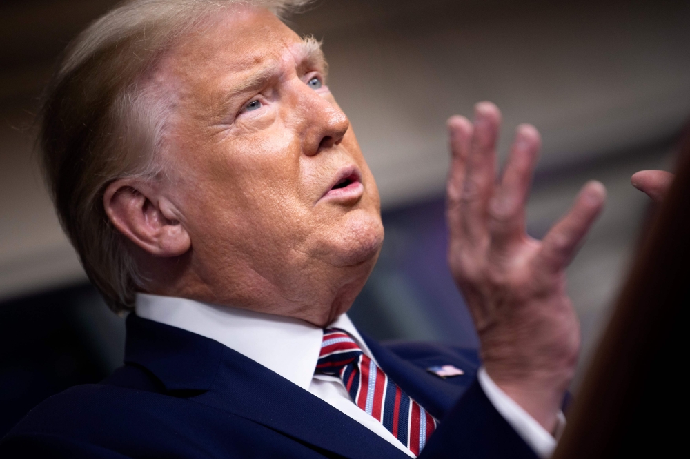 US President Donald Trump. AFP / Brendan Smialowski