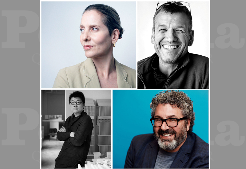 A combo picture of the panel of Judges for the Lexus Design Award 2021.