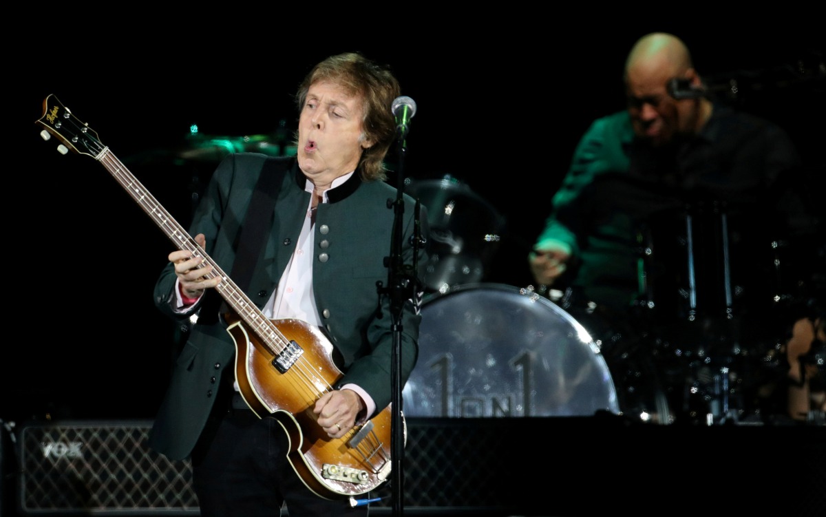 FILE PHOTO: British musician Paul McCartney performs during the 