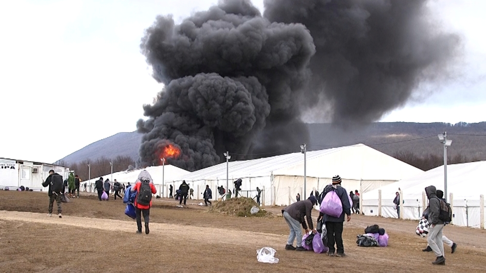 Migrant camp 