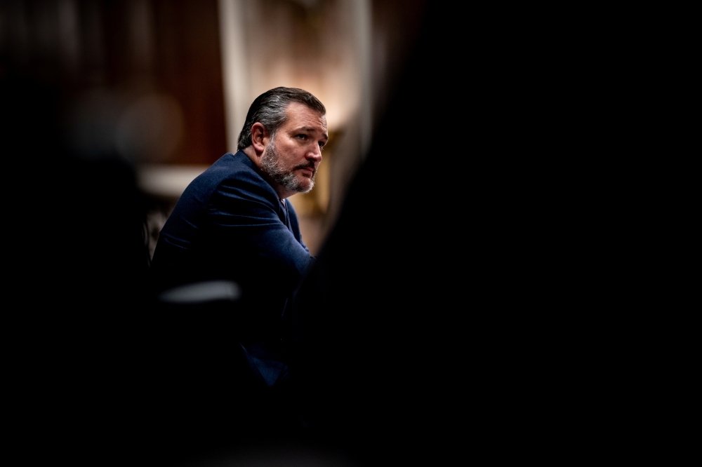 Senator Ted Cruz (R-TX) attends a Senate Foreign Relations Committee hearing on US Policy in the Middle East, on Capitol Hill in Washington, DC, US, September 24, 2020. Erin Schaff/Reuters/File Photo