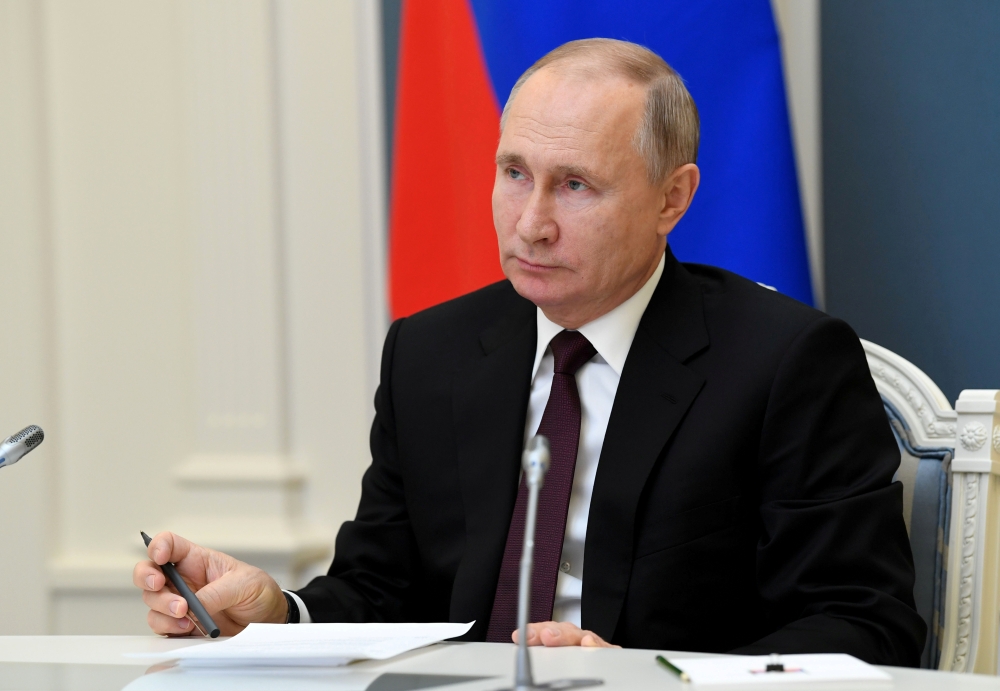 FILE PHOTO: Russian President Vladimir Putin. Alexei Nikolsky

