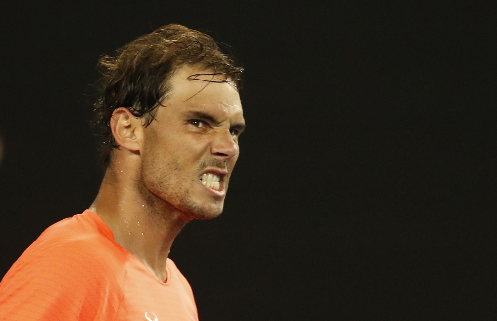 Spain's Rafael Nadal celebrates after winning his third round match against Britain's Cameron Norrie REUTERS/Asanka Brendon Ratnayake