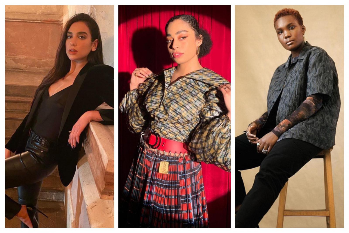 INSTAGRAM:  @DUALIPA, @CELESTE, @ARLOPARKS