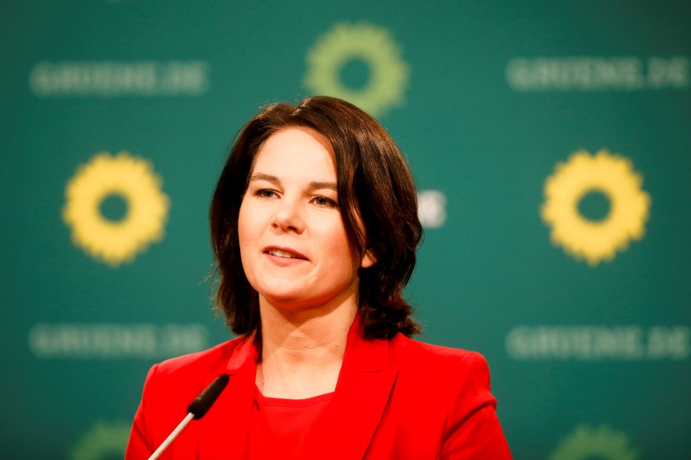 Annalena Baerbock, Germany's Green party co-leader and a top candidate for the national election in September. (REUTERS/File Photo)