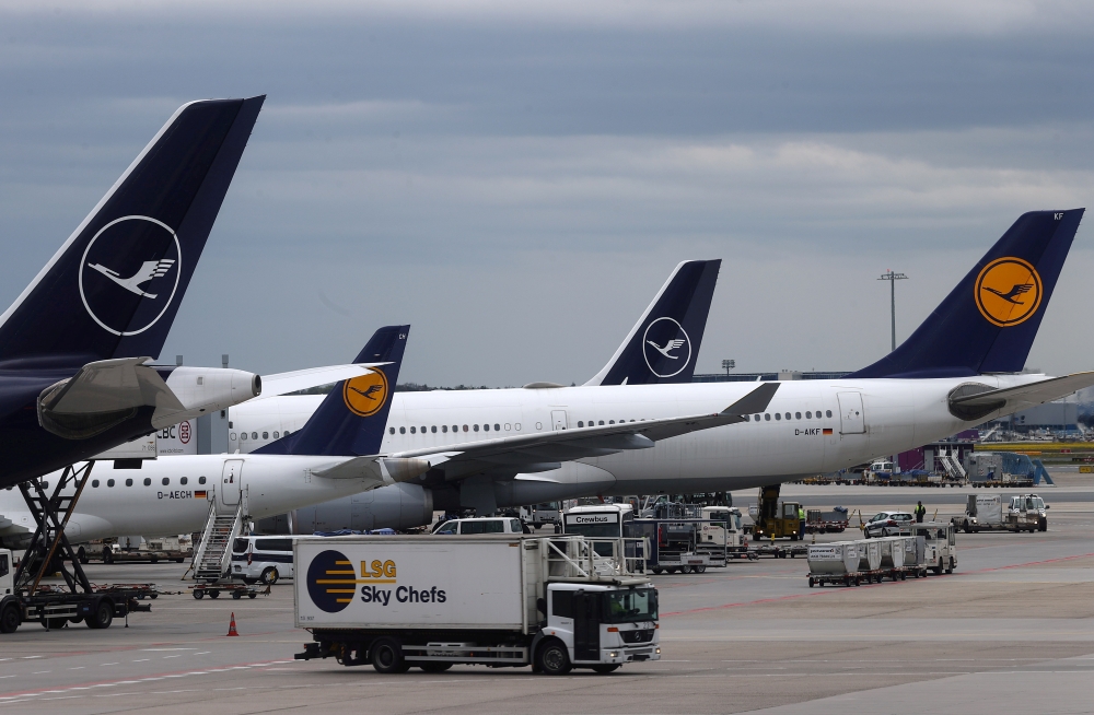 Planes of German air carrier Lufthansa. (Reuters/Kai Pfaffenbach/File Photo)
