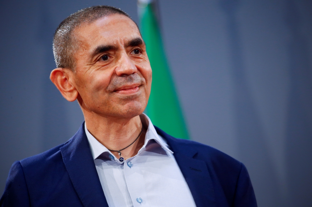 CEO and co-founder of BioNTech, Ugur Sahin attends a meeting in Berlin, Germany, August 27, 2021. REUTERS/Michele Tantussi