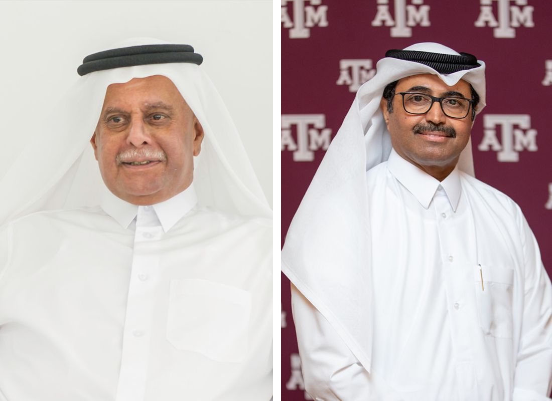 H E Abdullah bin Hamad Al Attiyah (left), Chairman of The Al Attiyah Foundation; and H E Dr. Mohammed Bin Saleh Al Sada, Chairman of the Joint Advisory Board of Texas A&M University at Qatar and former Minister of Energy and Industry will be among the key speakers at the conference. 