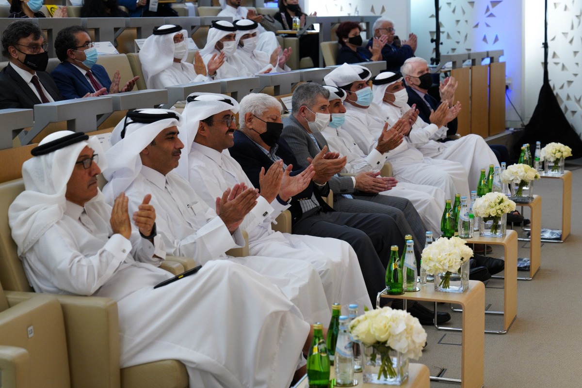 Guests and speakers at the second edition of the International Conference on Sustainable Energy-Water-Environment Nexus in Desert Climates.
