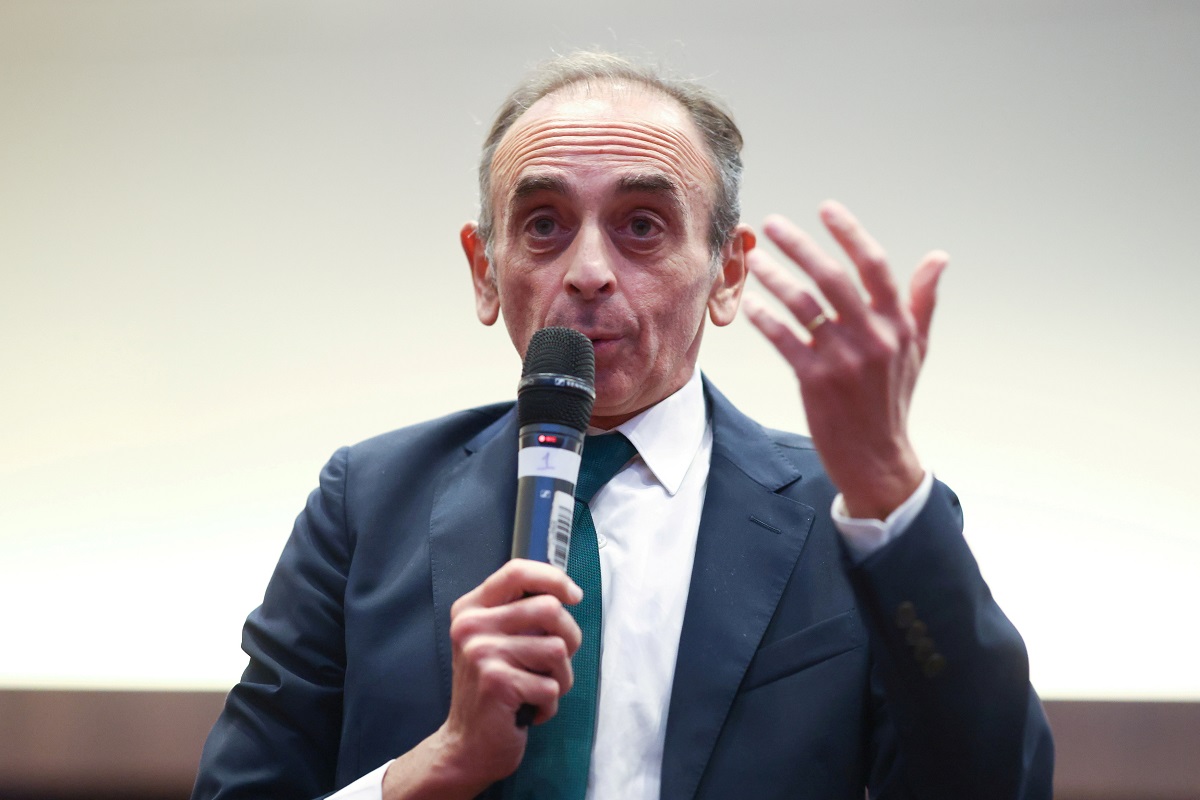 File photo of Eric Zemmour