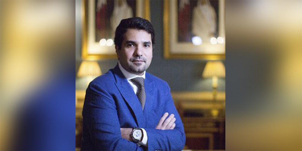 Ambassador of Qatar to US H E Sheikh Mishaal bin Hamad Al Thani 