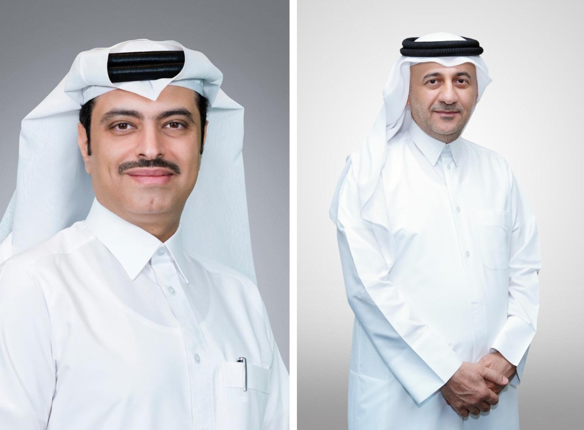 From left: Dr. Sheikh Mohamed Al Thani and Dr. AbdulWahab Al Musleh
