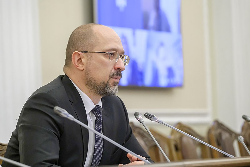 Ukraine Prime Minister, Denys Shmygal 