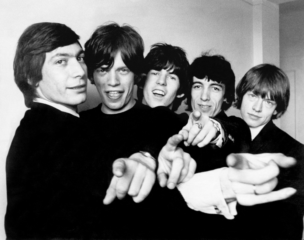 The original Rolling Stones: Charlie Watts, Mick Jagger, Keith Richards, Bill Wyman and Brian Jones pose in London, Britain, April 23, 1964. Picture take April 23, 1964. Alamy/ KOKO/ Handout via REUTERS