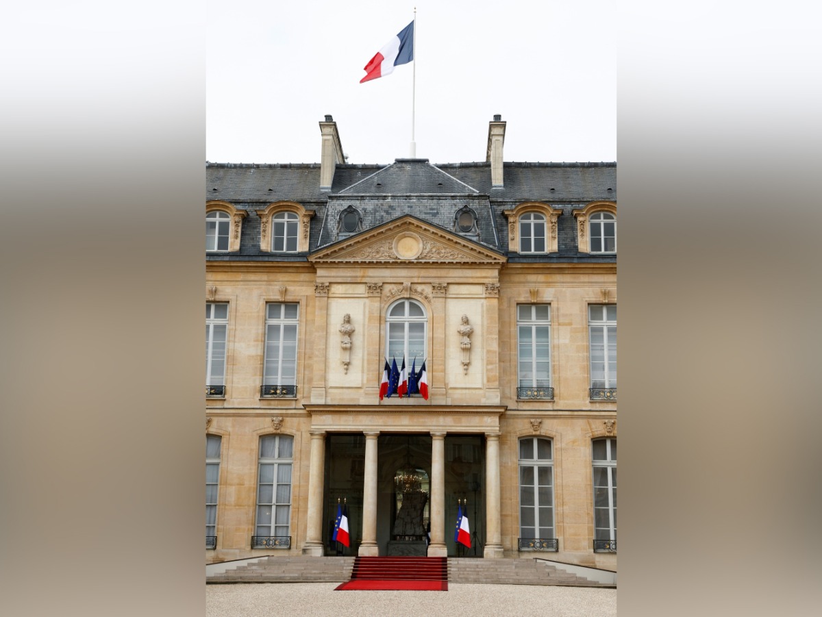 A general view of Elysee Palace on the day of French President Macron's swearing-in ceremony for a second term as president, in Paris, France, May 7, 2022. Reuters/Gonzalo Fuentes