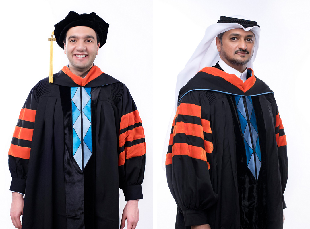 From left: Mohamed Sqalli and Abdulla Al-Wahedi
