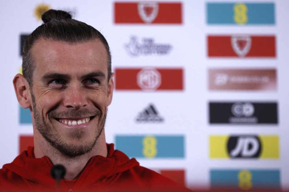 Wales' Gareth Bale during a press conference... Reuters/Andrew Couldridge