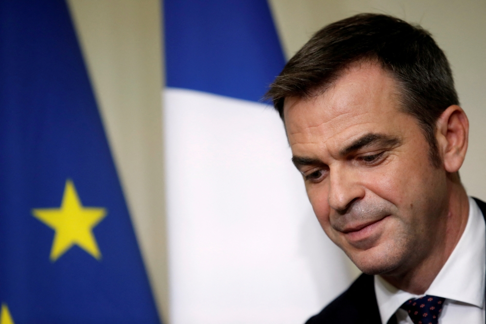 French Health Minister Olivier Veran. (Reuters/Gonzalo Fuentes/File Photo)