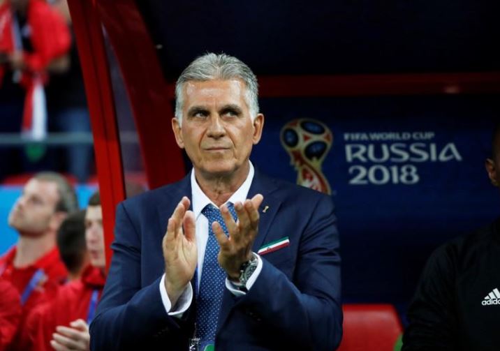 File Photo: Carlos Queiroz at the 2018 FIFA World Cup, Kazan Arena, Kazan, Russia. (REUTERS/Toru Hanai)