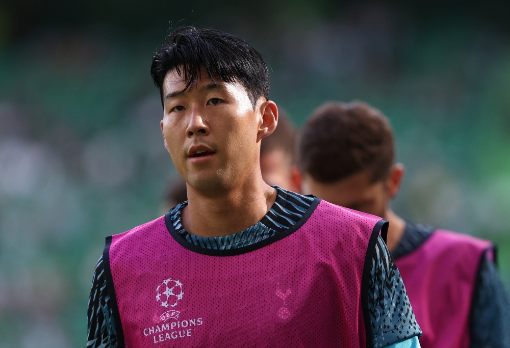 Son Heung-min. Reuters/Rodrigo Antunes