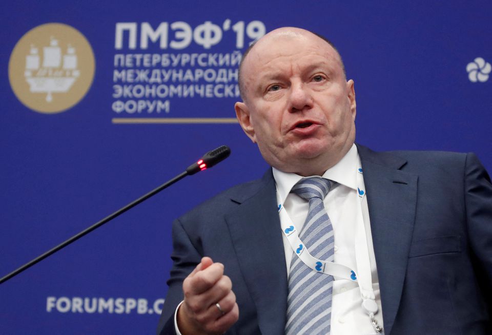 Vladimir Potanin. (Reuters/File Photo)