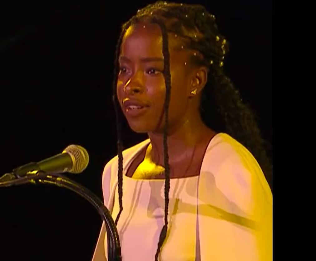  American poet Amanda Gorman 