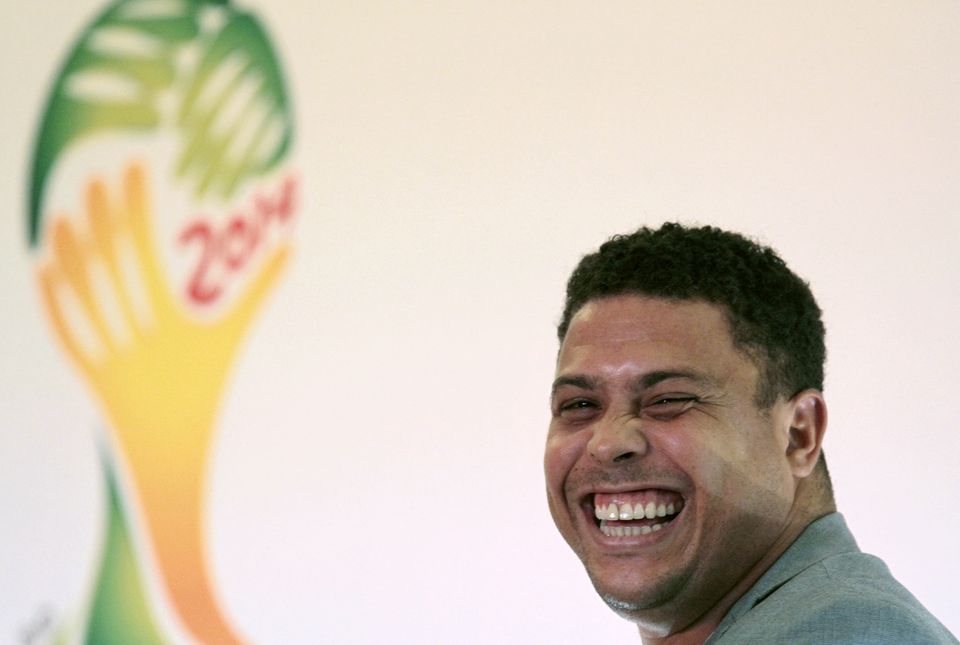 Former Brazil striker Ronaldo during a news conference in Rio de Janeiro on December 1, 2011.  File Photo / Reuters
