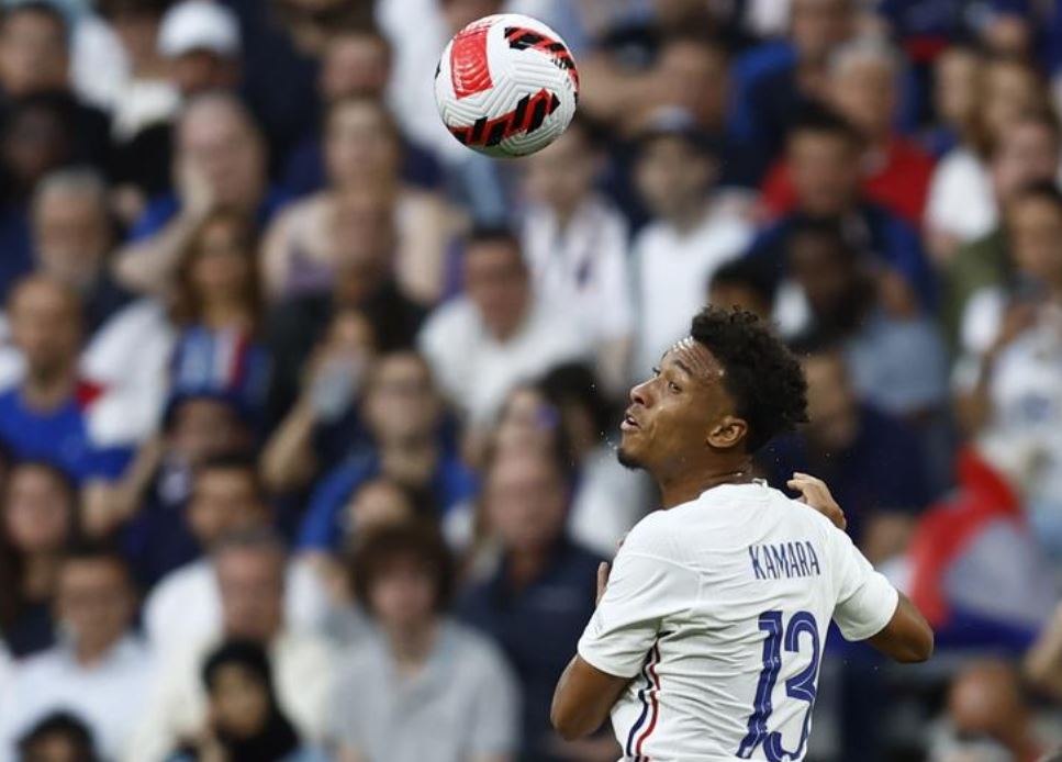 File Photo: France's Boubacar Kamara. (REUTERS/Gonzalo Fuentes)