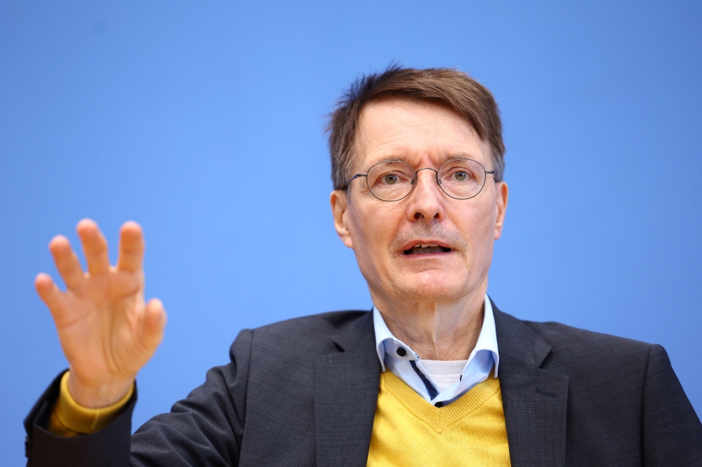 File photo of Karl Lauterbach