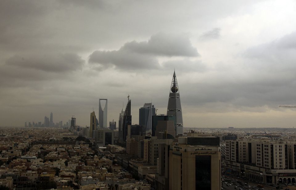 Clouds move over the Riyadh skyline November 17, 2013. Picture taken November 17, 2013. File Photo / Reuter