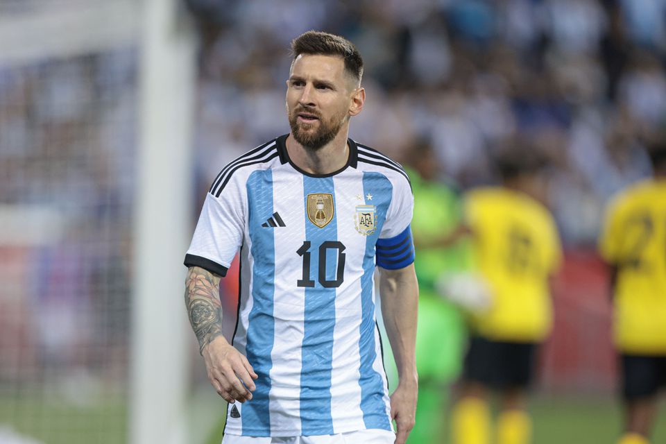 Argentina forward Lionel Messi (10) during the second half against Jamaica at Red Bull Arena, Harrison, New Jersey, USA, on September 27, 2022. File Photo / Reuters