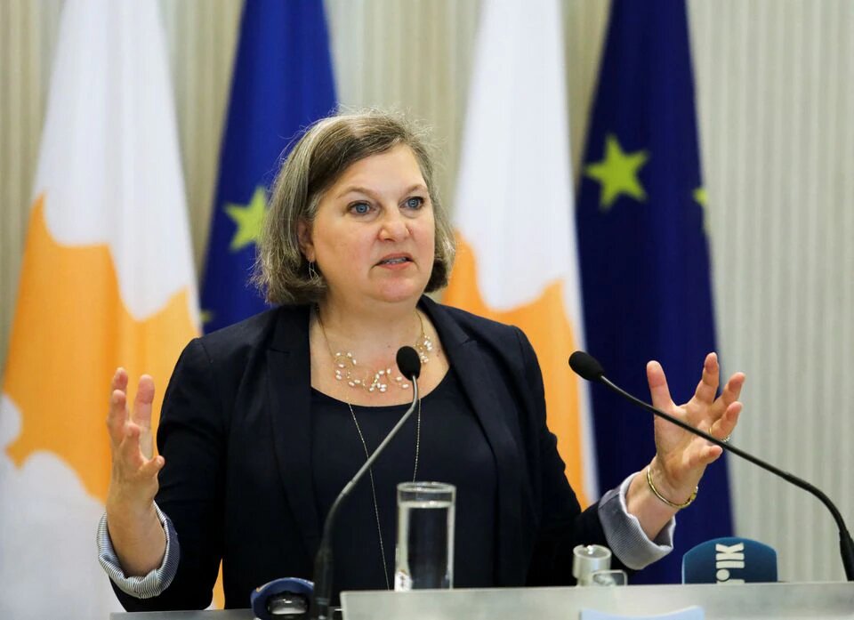 US State Department Under Secretary for Public Affairs Victoria Nuland attends a news conference at the Presidential Palace in Nicosia, Cyprus, on April 7, 2022. File Photo / Reuters