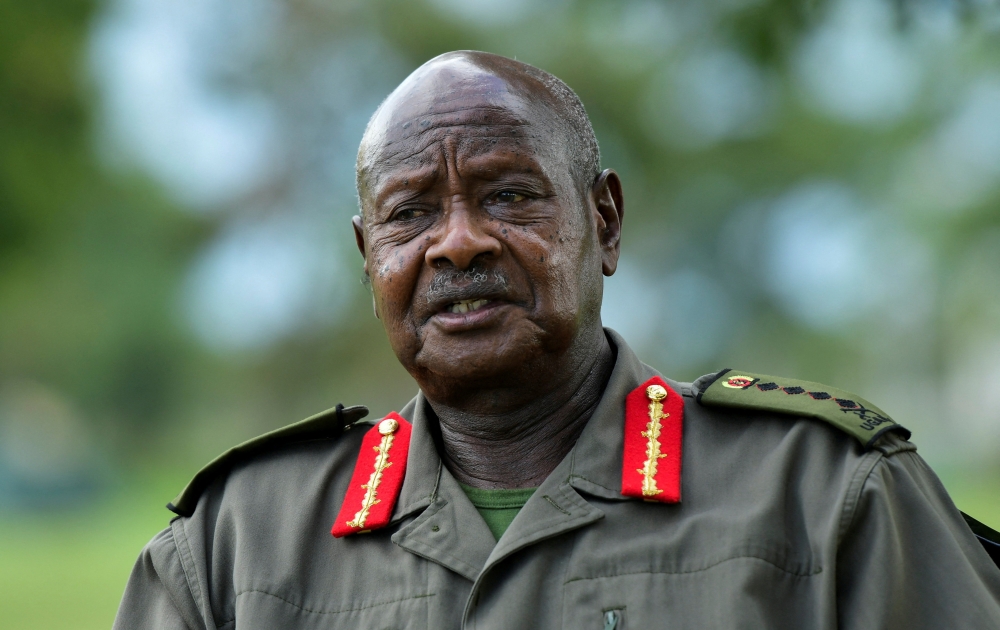 File Photo: Uganda’s President Yoweri Museveni. (REUTERS/Abubaker Lubowa)