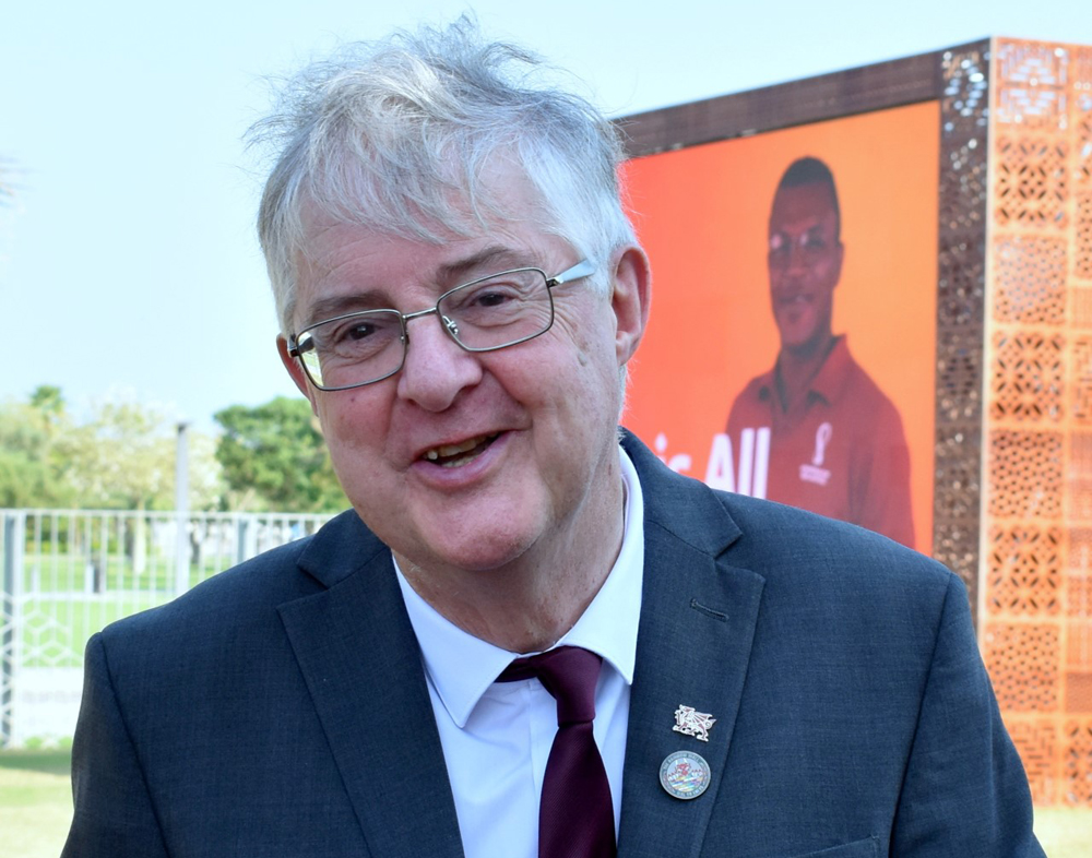 Wales First Minister H E Mark Drakeford