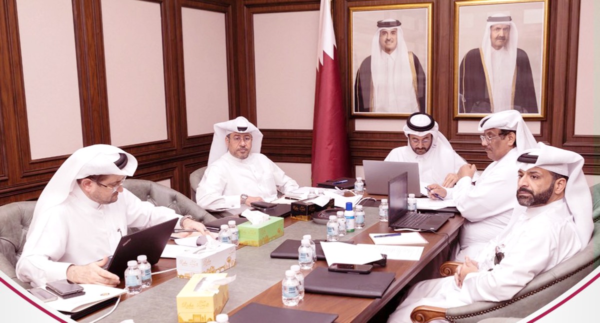 H E Sheikh Abdulaziz bin Thani Al Thani, CEO of QMC, heading Qatar's delegation at the meeting held virtually.