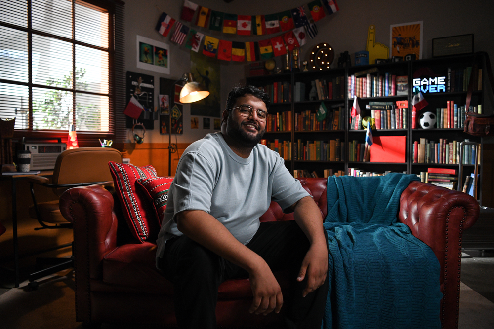 Al Sulaiti, who has also performed at other high profile sporting events in Qatar, is creating exclusive lyrics that are innovative in several ways. 