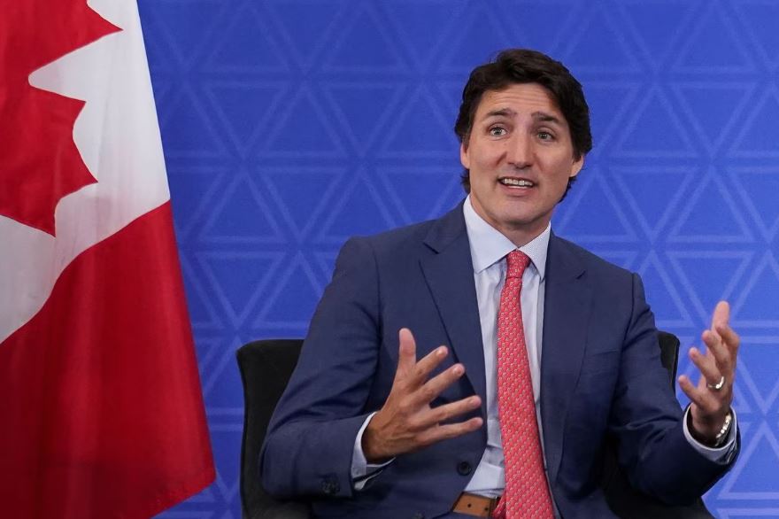 Canadian Prime Minister Justin Trudeau speaks during a bilateral meeting with US President Joe Biden at the North American Leaders' Summit in Mexico City, Mexico, January 10, 2023. (REUTERS/Kevin Lamarque)