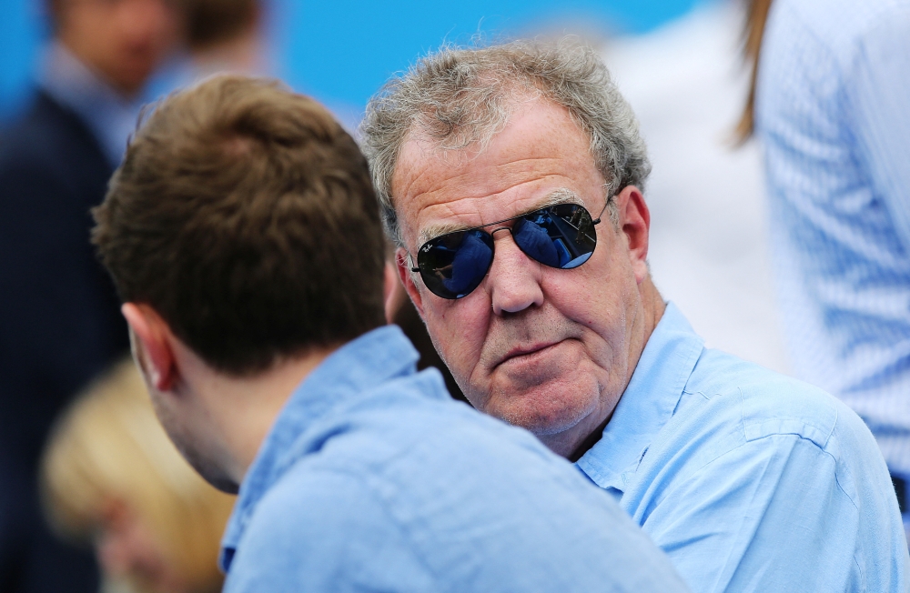 TV presenter Jeremy Clarkson in the stands during the  Aegon Championships at Queens Club, London on June 17, 2015. File Photo / Reuters